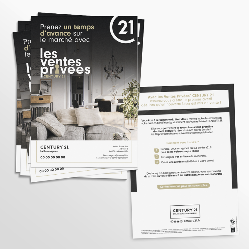 FLYER MANDAT VENTES PRIVÉES