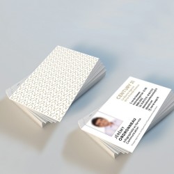 Carte de visite avec photo