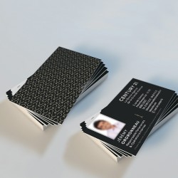 Carte de visite avec photo