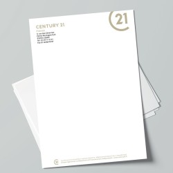 Tête de lettre modèle Luxe