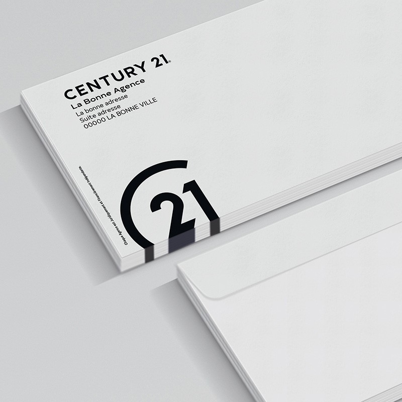 Enveloppe standard 220x110 mm sans fenêtre