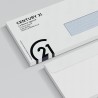 Enveloppe standard 229x114 mm avec fenêtre 100x45 mm