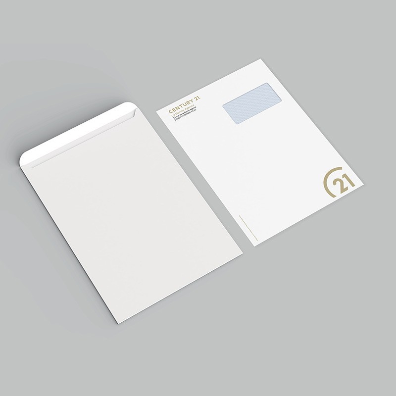 Enveloppe premium 229x324 mm - fenêtre 100x50mm