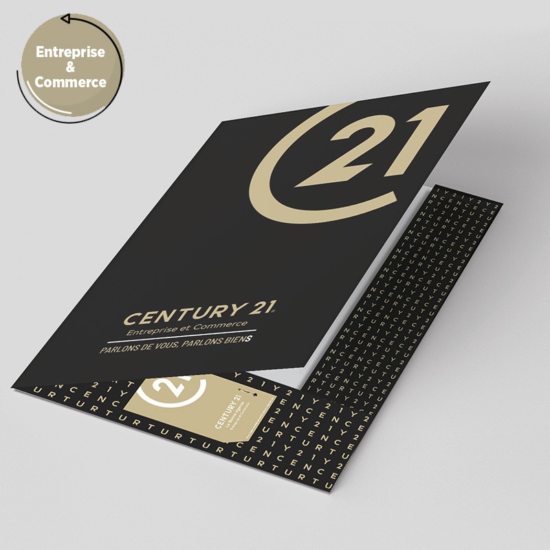 Chemise noire Entreprise & Commerce