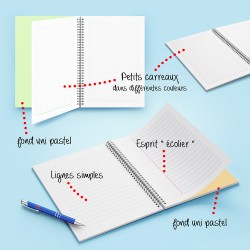 BLOC NOTES 15 x 21 cm