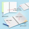 BLOC NOTES 15 x 21 cm