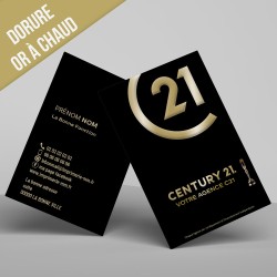 Carte de Visite LUXE Dorure
